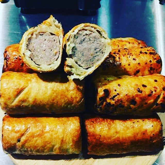 Homemade Cheltonian Sausage roll